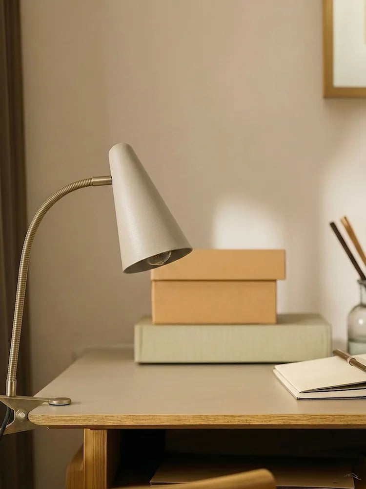Matias Metal Clamp Light - Cream